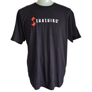 SHASHIBO T-shirt in Black 100% Cotton Like New Size XXL